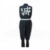 Anime Kimetsu No Yaiba Cosplay Costume Uzui Tengen Cosplay Costume Black Men Kimono Halloween Costume