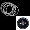6Pcs Rubber Gasket, Silicone Replacement Gasket Seals, O-Gasket Rubber Sealing O- Gasket Replacement Juicer Blender Cross Blade (02)