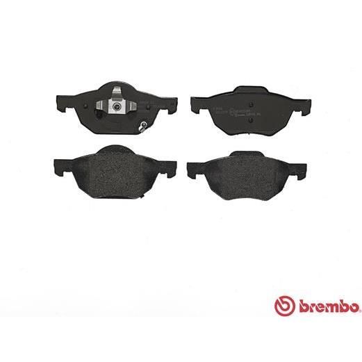 BREMBO Jeu plaquettes (+TU) P28036