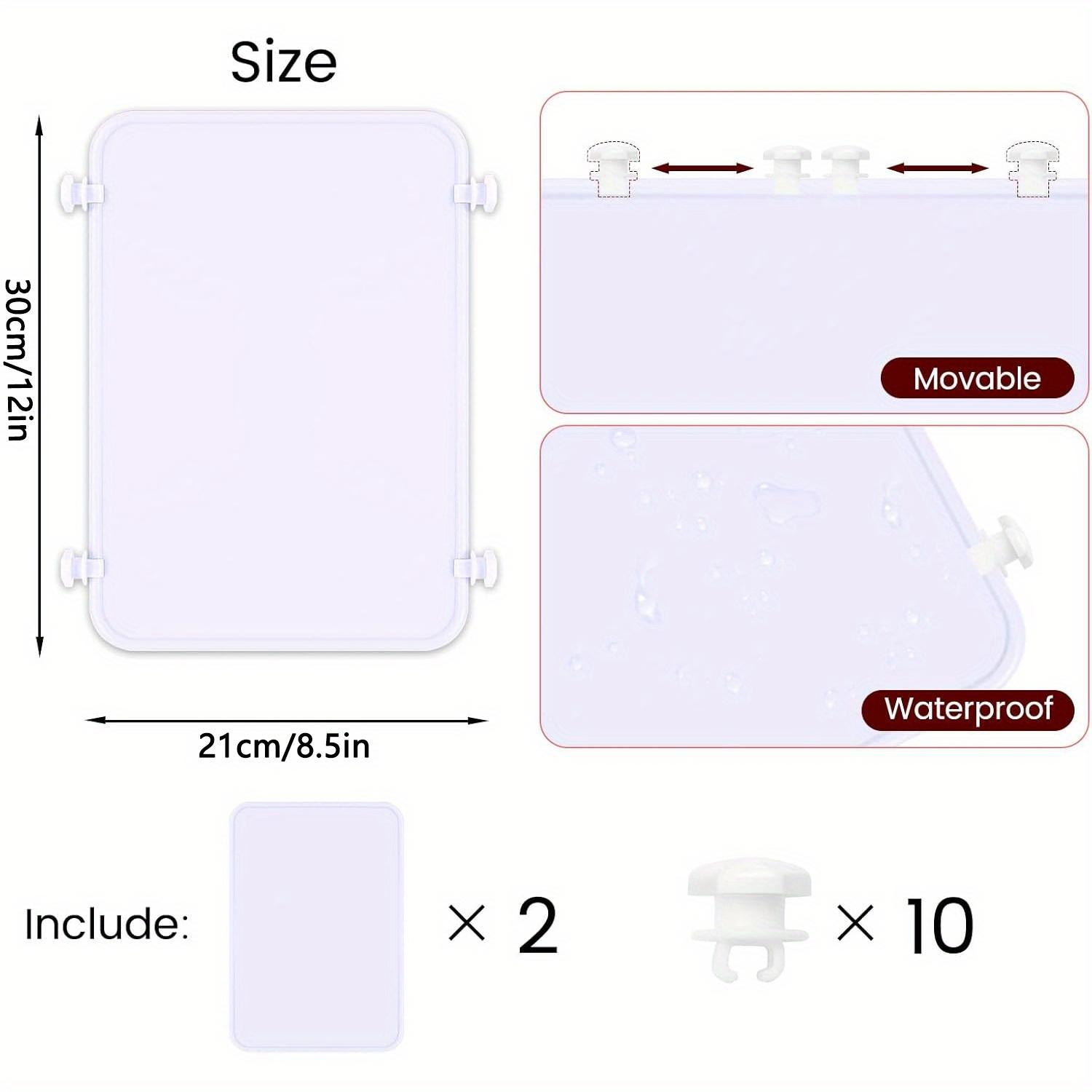 

2 шт. Разделительный лоток для пляжной сумки, Оригинальные аксессуары для пляжных сумок, Аксессуары для большой пляжной сумки, Подходят для пляжной сумки и разделяют пространство, Белый pack of 2 белый