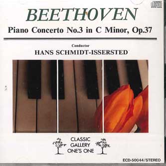 

CD BEETHOVEN - Piano Concerto 3 ECD50044 EYEBIC Japan Classical Used
