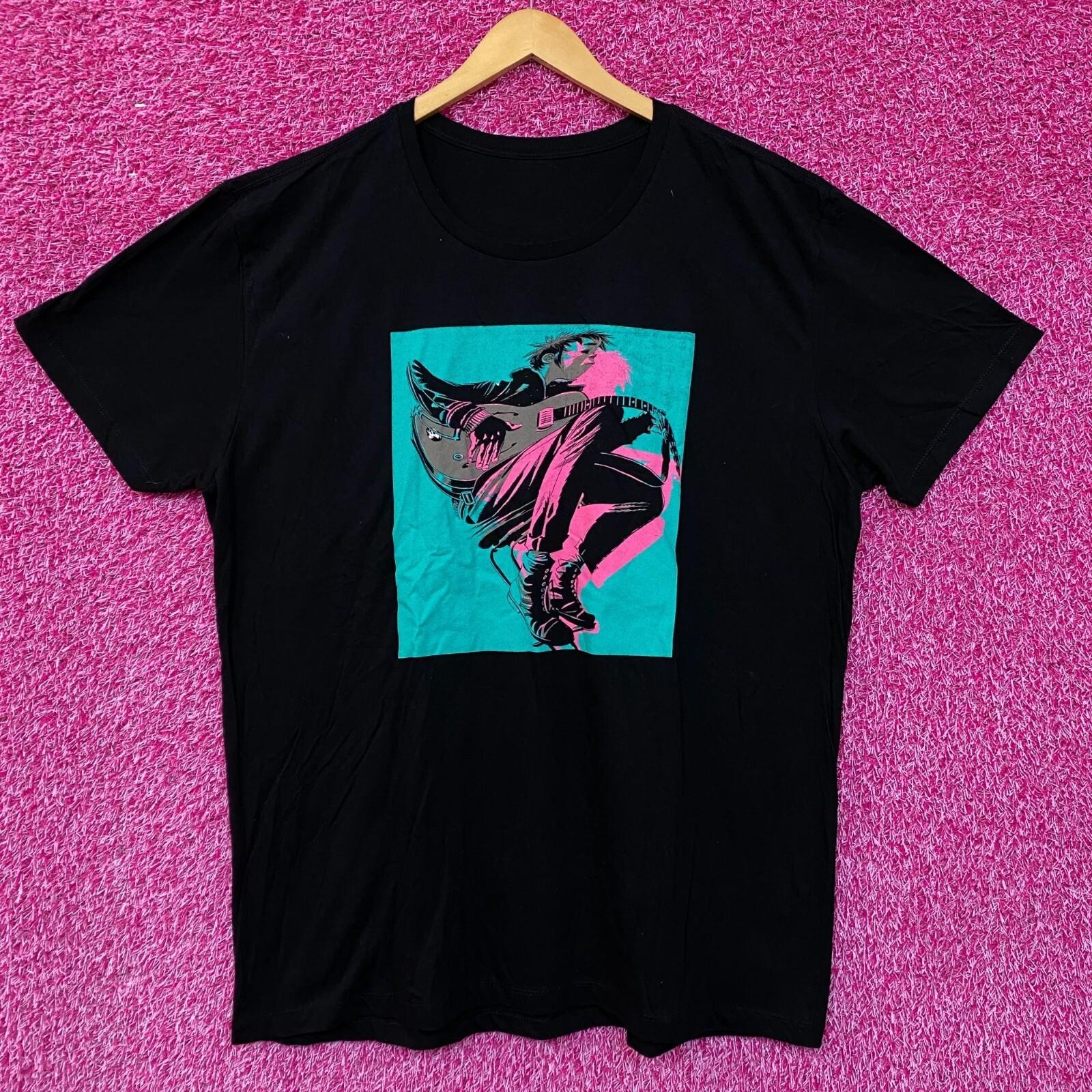 Gorillaz The Now Now Album Cover Art Synth-pop Rock Tee 2X S