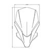 Motorcycle Accessories New Windscreen Windshield Deflectors For YAMAHA MT-07 MT07 MT 07 Mt07 2021-