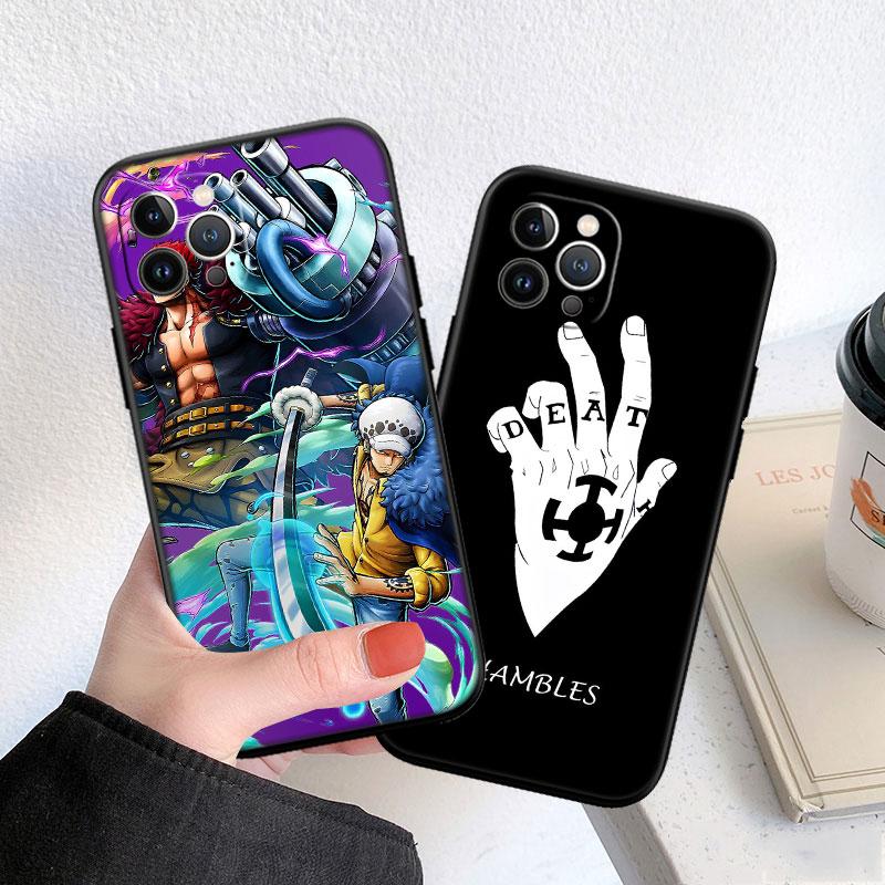 FM38 One Piece Law Soft Shell Phone Case for Redmi Note 10 11 12 Pro Max 10S 10C 10T 11A 11S 12S 12C