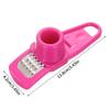 1Pc Household Multifunctional Manual Garlic Grinding Ginger Garlic Press Garlic Mash Peeling Garlic Twist Garlic Creative Kitchen Gadget