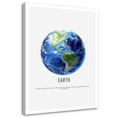 Canvas Print, Planet Earth