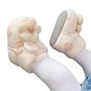 Winterliche, samtgefütterte Baby-Baumwollstiefel: Weiche Lauflernschuhe für Neugeborene und Kleinkinder, kuschelig und warm.