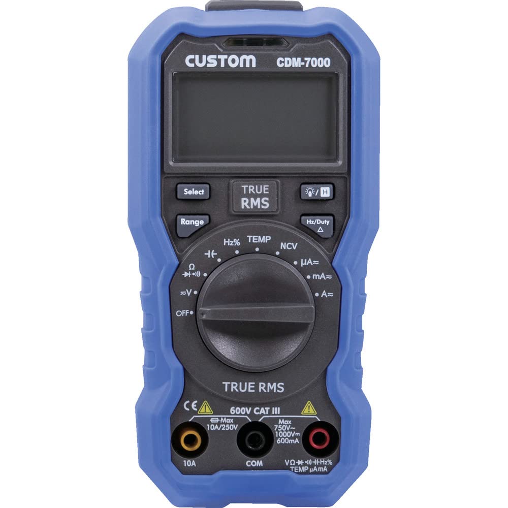 

CUSTOM Digital Multimeter Blue CDM-7000 синій