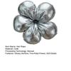 Hair Rope Five-Petal Flower Soft Elastic Band Glossy Surface Hair Tie Bun Meatball