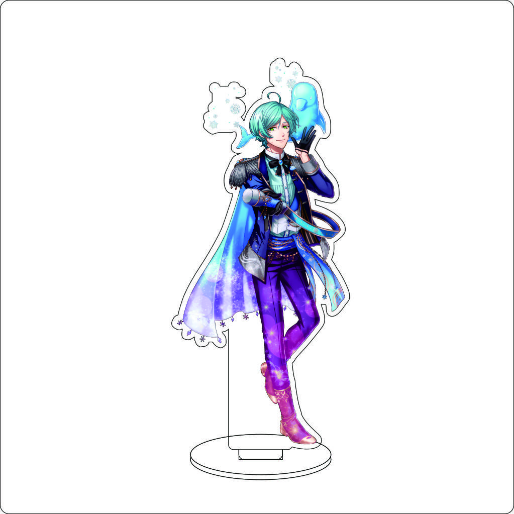 16CM Anime Ensemble Stars Acrylic Stand Ornaments Hidaka Hokuto Tenshouin Eichi Hibiki Wataru Figure Stand Halloween Gifts