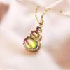 Magic Stone Gourd Necklace Women'S Design Qixi Festival Send Girlfriend Send Girlfriend