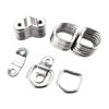 3/8" Heavy Duty D-Ringe Zurrschrauben Ankerringe Zurrhaken Anhänger LKW ATV Boot Kajak Wandmontagehalterung