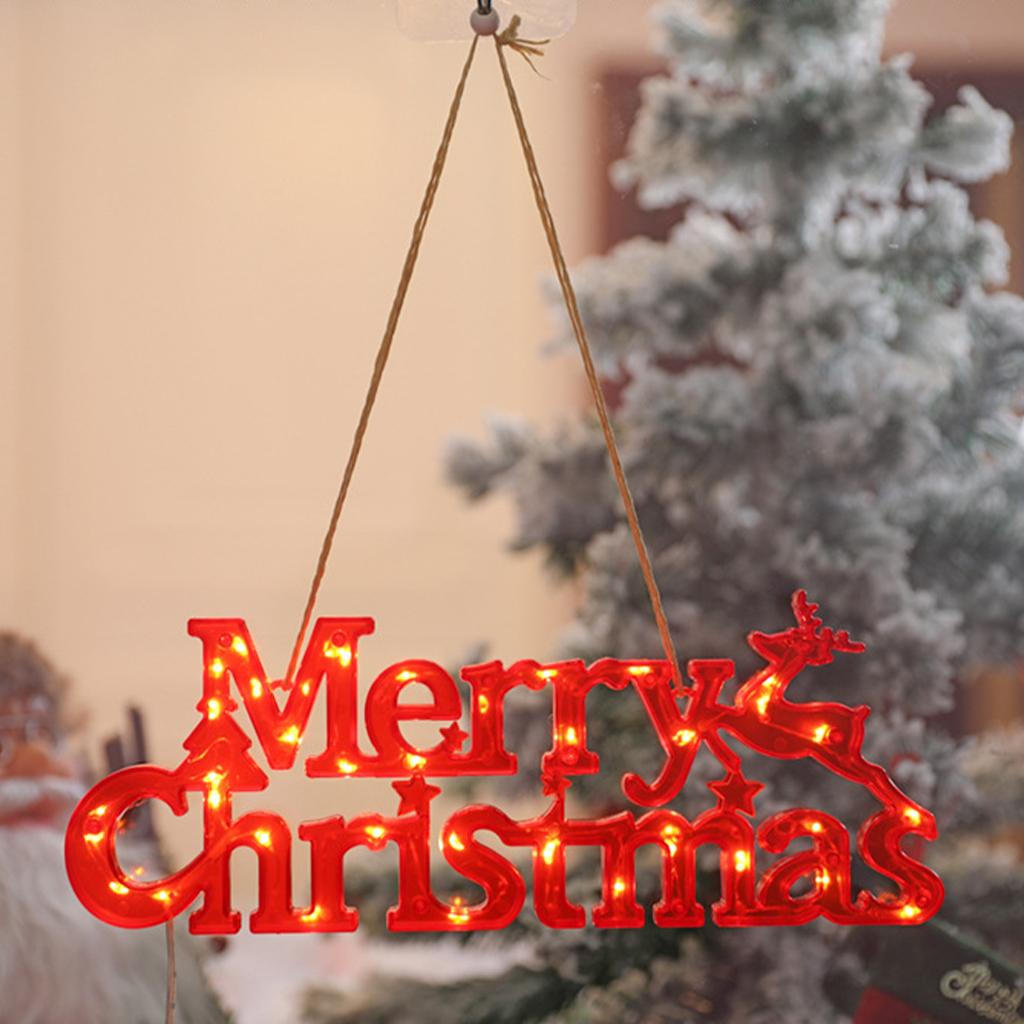 Letter Light Signs Night Decorative LED Bead Lights for Christmas Garland Gift
