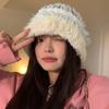Autumn And Winter Plush Thick Cold-Proof Wool Hat Warm Ear Protection Knitted Hat For Women