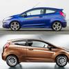 Car Door Side Waist Line Stripes Decals Racing Stripes Vinyl Sticker Accessories For Ford Fiesta MK7 3 Door 2008 - 2017 ST200