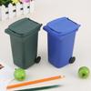 Stylish Multifunctional Mini Desktop Trash Can, Pen Holder & Storage Bucket