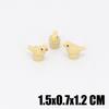 Cute Modeling Small Animals Assembled Building Block Scene Accessories Parts Chicken Husky Fighting Dog Flamingo Ornament