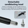 Dental Alumina Micro Sandblaster Black 4-Hole/2-Hole Pneumatic Polishing Machine Oral Hygiene Teeth Cleaning Device