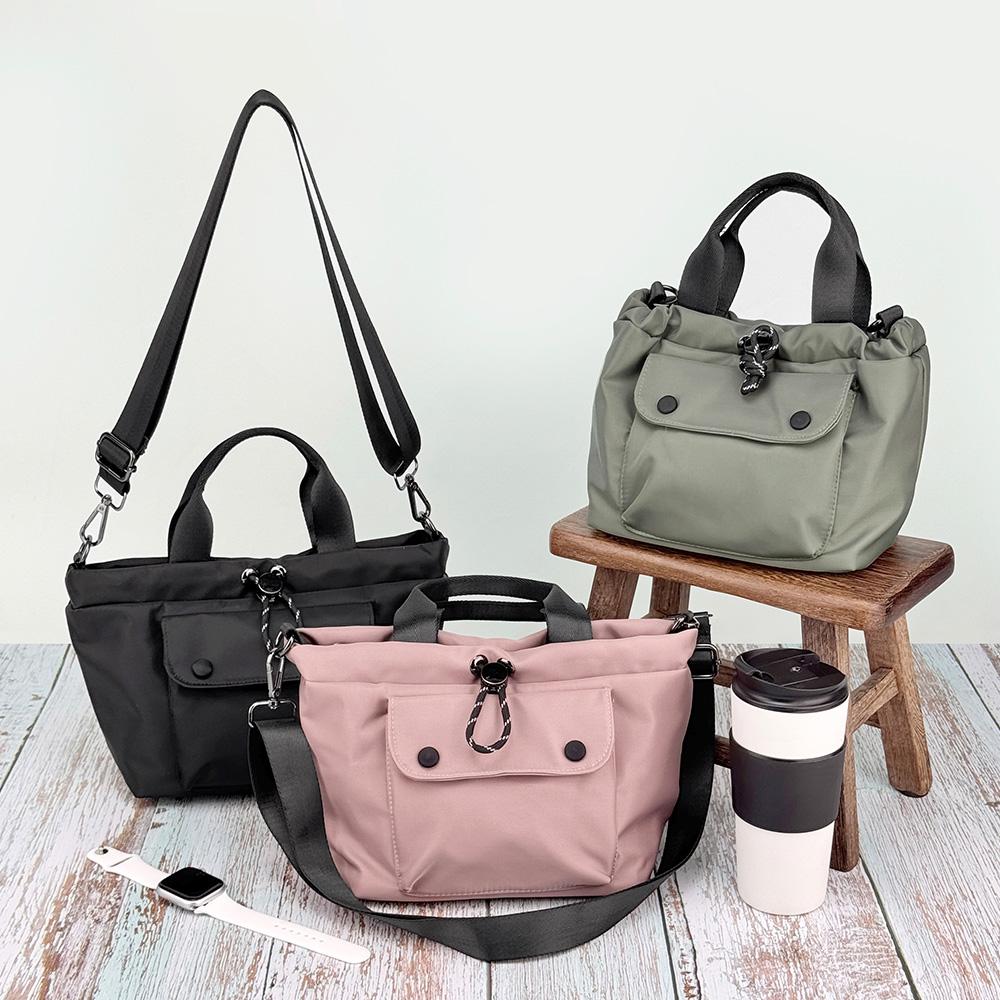 Olivia Pop OP_M2360 Front Pocket Strap Tote Crossbody Bag