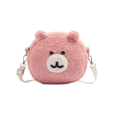 Cute Cartoon Autumn and Winter Plush Bag This Year's Popular Niche Design Crossbody Bag Simple Shoulder Bag for Women
