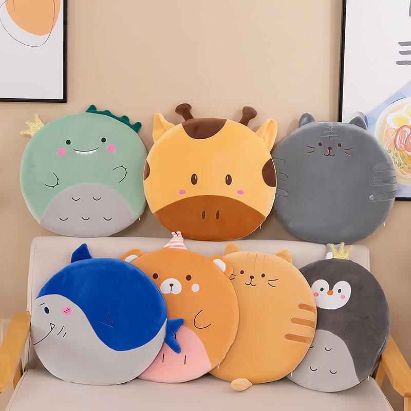 Four Seasons Universal Office Student Dormitory Dining Chair Cushions Memory Foam Cartoon Cushions Thickened Tatami Mats