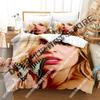 3D Print Addison Rae Singer Bedding Set Twin Queen King Full Size Duvet Cover Pillowcase Bed boys girls Adult Home Textiles
