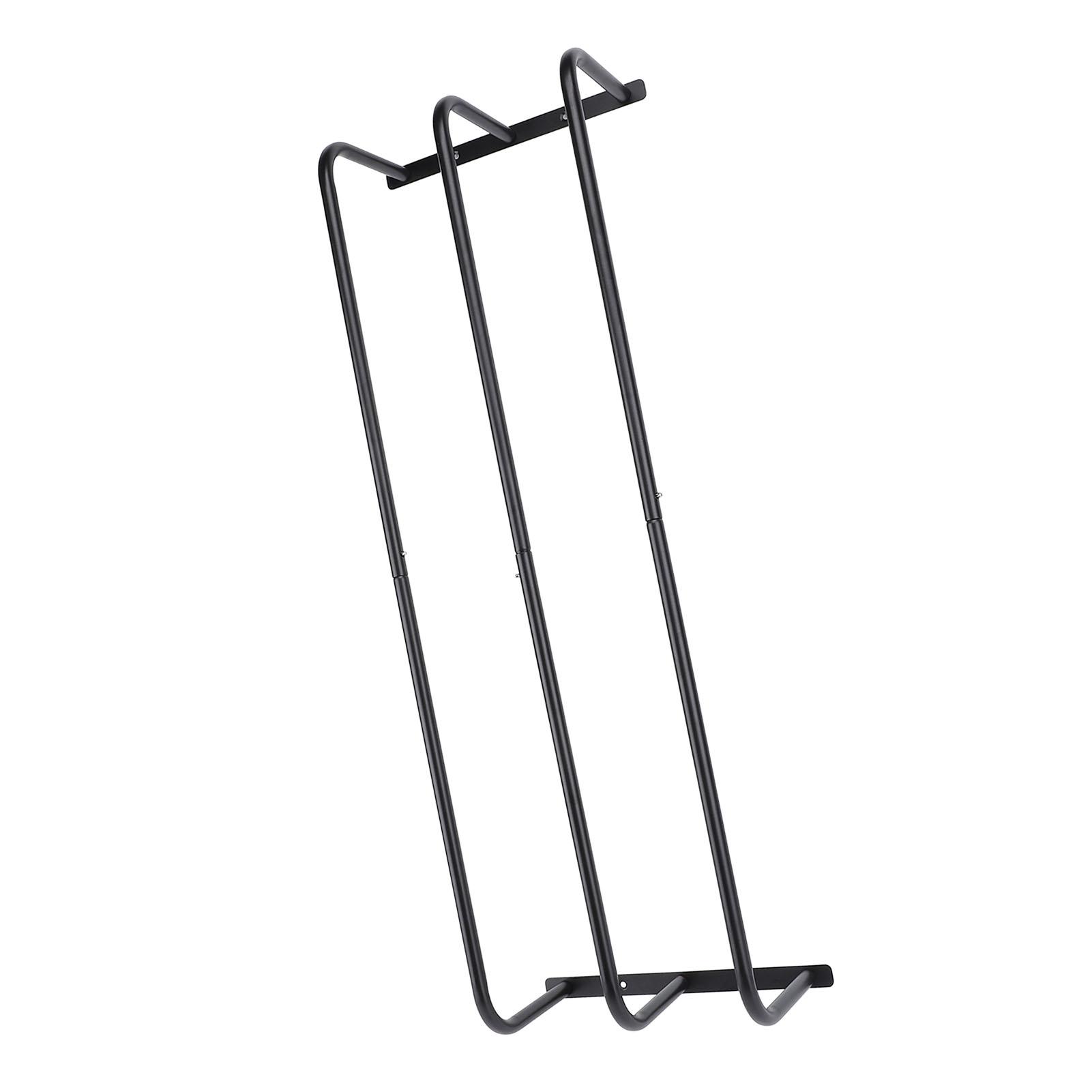 

Rolled Towels Rack Three Tubes Iron Wall Mounted Bath Towel Holder Vertical Towel Rack for Bathroom