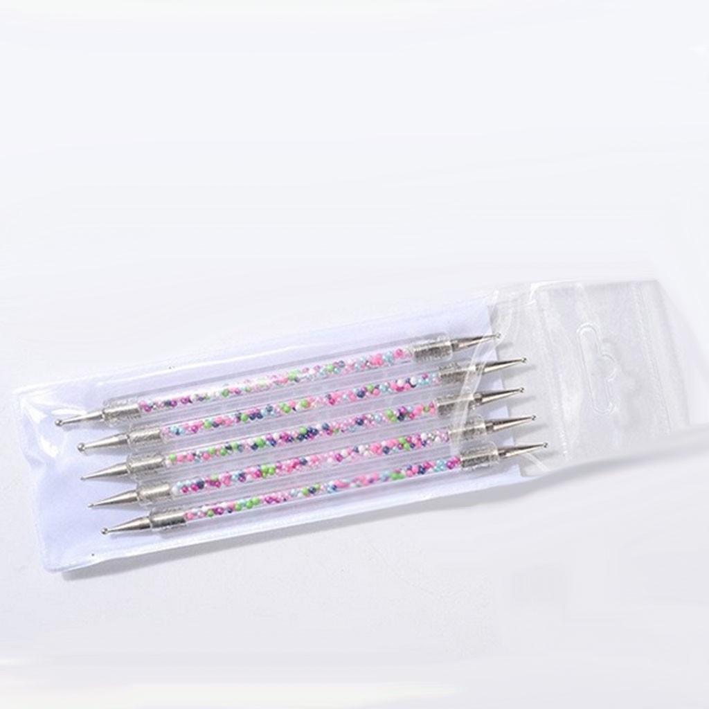 Manicure Tool Double-head Dotting Pen 5Pcs/set