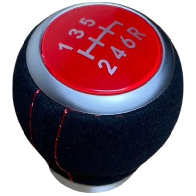 YESprime External Shift Knob 6-Speed MT Head Subaru Suede Car Replacement Toyota Stitch 86