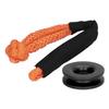 Recovery   Winch Rope Set Aluminum Alloy Nylon Rope Soft Shackle Recovery   Kit for Vehicle