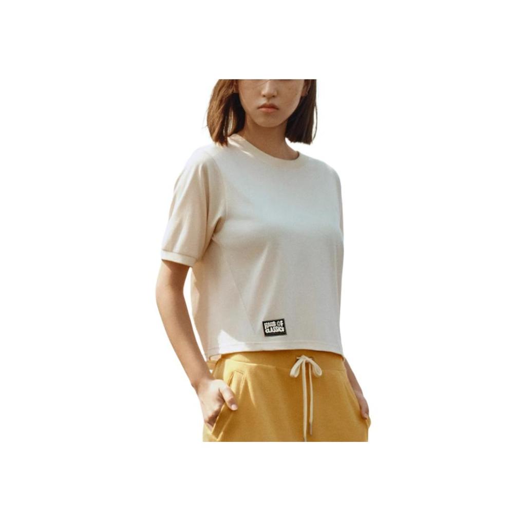 New PUMA SelectCLASSICS T Shirt Women's Almond Candy 87 631564-87