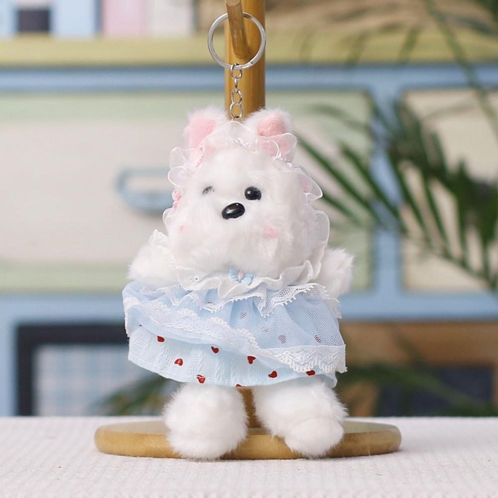 Soft Plush Animal Plush Keyring Dress Up Doll Plush Bag Pendant Birthday Gift