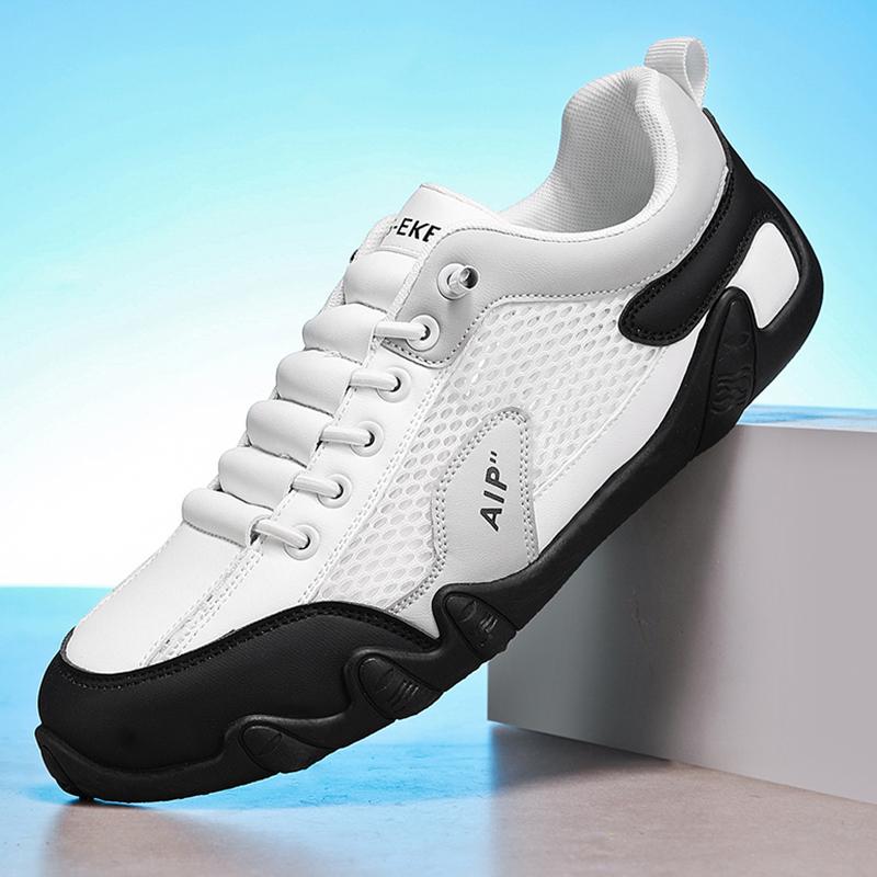 

Модная мужская обувь Летняя сетчатая повседневная обувь Дышащая удобная уличная обувь Слипоны для ходьбы Классические лоферы для мужчин 46