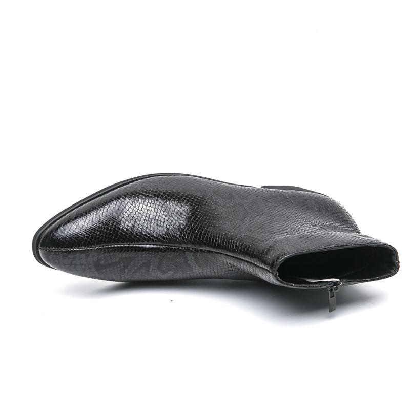 Fashion Leather Boots For Man Genuine Leather Big Size Boots High Quality Designer Formal Shoes Casual Shoes Fashion Business