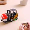 1/64 RC Trucks Alloy Forklift Mini APP 2.4GHZ RC Cars Remote Control Construction Engineer Vehicle Desktop Model Collection Gift