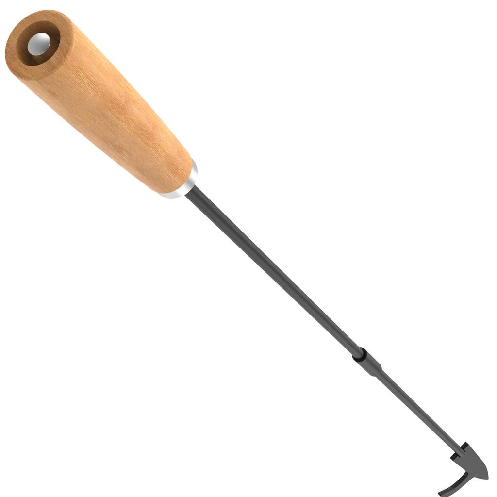 1/2Pcs Prong Fire Pit Poker 32in Iron Fireplace Poker Tool with Handle Portable Rust Resistant for Camping Fireplace Wood Stove