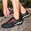 Men's Hiking Shoes Fashionable Hollow Breathable Mesh Shoes Are Durable Non Slip Walking Shoes Suitable for Hiking and Camping