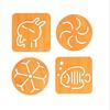 Household Wooden Hollow Coasters Cartoon Animal Anti-scald Non-slip Heat Insulation Mats Home and Decoration Kitchen Utensils
