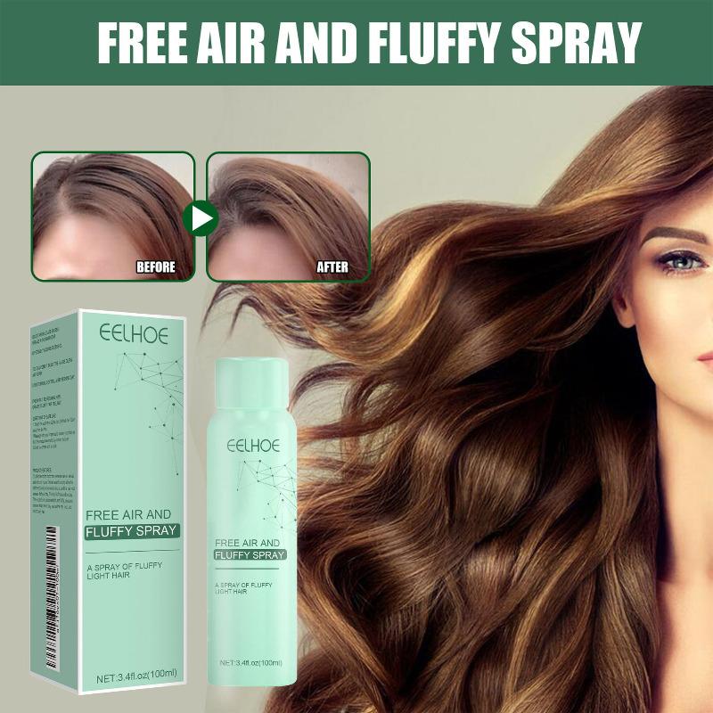 Spray per Capelli Secchi Senza Risciacquo da 100 ml, Rinfrescante e Naturale per Volume alle Radici, Texture Leggera, Controllo dell'Olio, Secchi e Puliti, Asciugatura Senza Lavaggio
