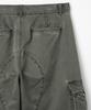 MILLO ARCHIVE Garment Washed Silhouette Pants [Khaki Grey]