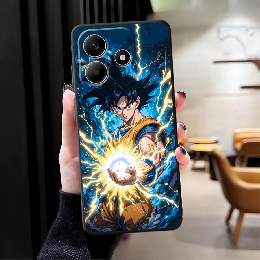 Phone Cover Case for Xiaomi Redmi Note 14 13 Pro Plus A1 A3 12C 13C 9 8 7 A4 A5 14C 12 11 10 K80 K40 A1 A2 Dragon Ball Goku Art