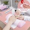 Waterproof Foldable Mouse Pad PU Leather Hand Rest Pad Dust-proof Keyboard Pad  Nail Studio