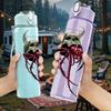 1PC Creepy Long Leg Spider 750ml Color Plastic Sports Water Bottle Leakproof Flip Straw Lid Suitable for Sports Office Home Use