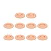 10PCS Practice Lips Open Mouth Silicone 3D Fake Lips for Teaching Training