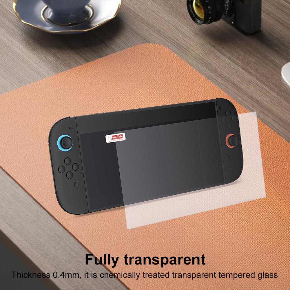 Bildschirm Panzerfolie 2 Stück Kratzfest Panzerglas Schutzfolie Blaulichtfilter Ultraclear für Nintendo für Switch 2
