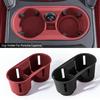 Car Silicone Center Console Organizer Box Cup Holder Wireless Charging Pad Cup Insert Accessories For Porsche Cayenne 2024 2025