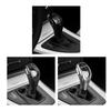 LED Shift Knob Comfortable Grip LED Handle Lever Knob Ergonomic Thumb Type with Click Start Button for E90 E91 E92 E93 LHD