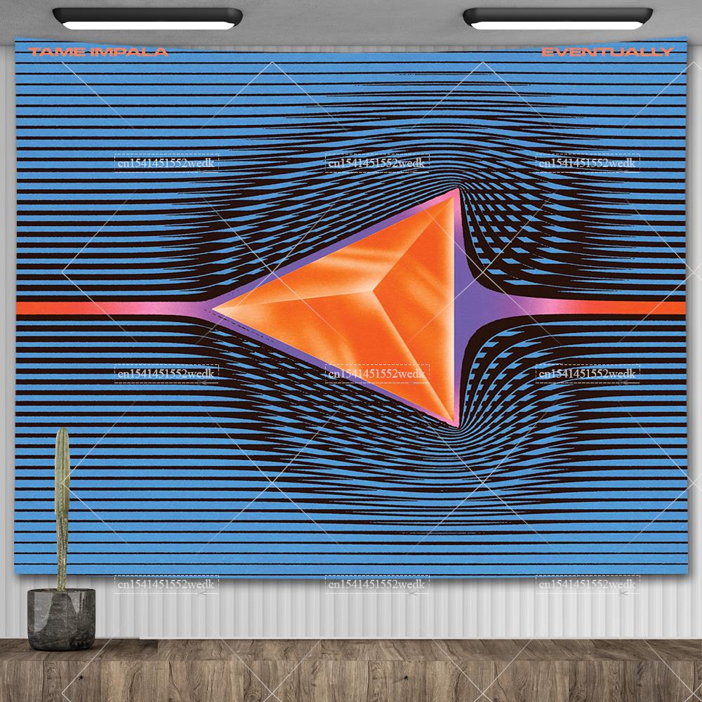 Tame Impala Currents Music Album Posters Wall Hanging Rock Band Poster Meme Tapestries For Bedroom Home Decor Aesthetic Flags