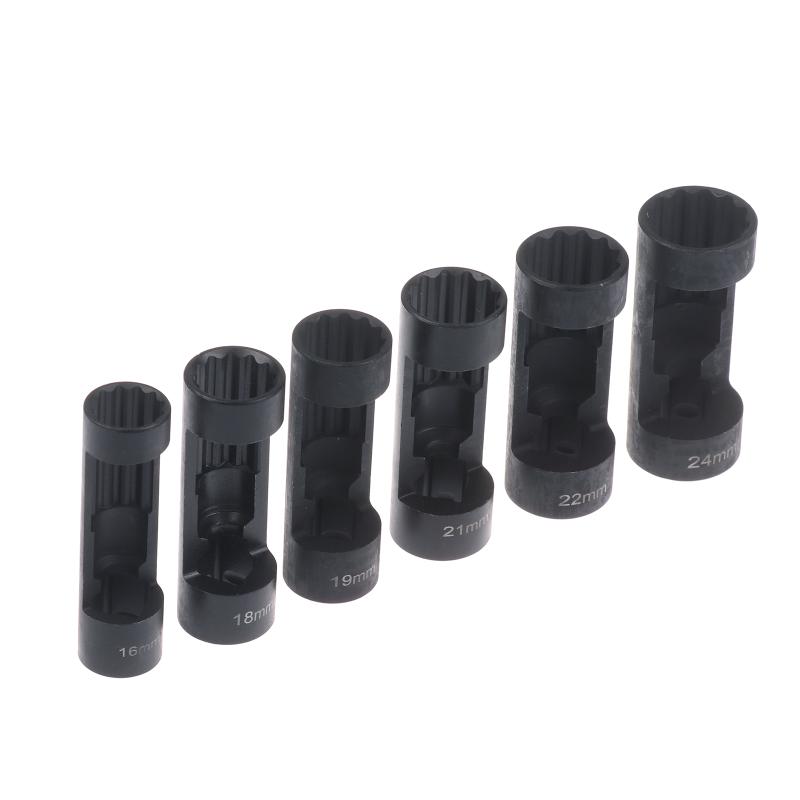 16-24Mm Suspension Strut Socket Tool For Removing Locking Strut Nuts 12 Point 1/2" Drive Shock Absorber Socket Car Repair Tool