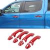Exterior Door Handle Decor Cover Trim For Chevy Silverado/Sierra +/Suburban